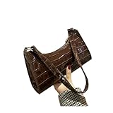 LUYYBDBG Handtasche Retro Alligator Muster Weibliche Kleine Handtaschen Und Achselhöhle Schultertaschen Pu Leder Damen Clutch Totes Tasche-6