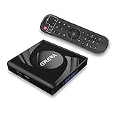 GREVA 8K Android TV Box 13.0 4GB RAM 64GB ROM, Internet TV Box RK3528 Chipsatz Unterstützung WiFi6 HDR10 BT5.0 USB3.0 Ethernet LAN 3D HD Smart TV Box Bluetooth
