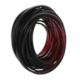 Gatuida Tpe Türdichtung Selbstklebend Winddichtes Dichtungsband für Fenster und Türen Kälteschutz Dichtungsstreifen Einfache Montage Flexible Zuschneidbar Schalldämmung