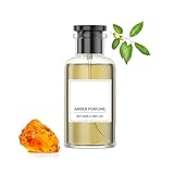 Oud Bernstein Parfüm, Langanhaltender Duft, Einzigartiges Herrenparfüm, Unwiderstehliche Duftnoten, Geburtstagsgeschenke für Männer, Perfekt für Geschäft und Dating, 50ml