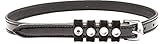 Imperial Riding Sporenriemen Pardouz Lack-Leder mit farbigen Kristallen (black-crystal)
