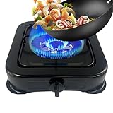 Campingkocher - Kompakter Einzelner Outdoor Kocher Zum Kochen - Leichtes Kochzubehör - Geeignet Für Campingkocher Barbecue Partykochfeld