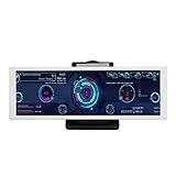 PC -Temperaturanzeigebildschirm, PC Temp Multifinection 1280x400 60 Hz für AIDA64 für den Desktop