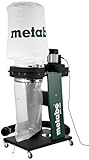 metabo Späneabsauganlage SPA 1200 - 550 W, 65 L Spänesack, 100 mm Schlauchanschluss - Staubklasse L, Kippsicher, Integrierte Erdung, Mobil auf Rollen - Ideal für Holzbearbeitungsmaschinen