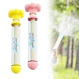 Feuerwerks Wasserpistole Spielzeug, 2025 Neu WassersprüHspielzeug Romantische Feuerwerk Water Squirter, Wasserspielzeug Kinder Outdoor Spielzeug zum Baden Pool Party (Gelb + Pink)