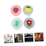 VILLCASE 1 Satz Mini Maßband Kleine Maßbänder Maßband Für Körper Mittel Hochpräzises Maßband Miniband Mini-maßband Einziehbares Maßband Lineal Messen Weiches Gummi 4 Stück
