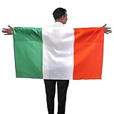 Sonia Originelli Fan Umhang Poncho Fahne Flagge zum Umhängen Fanartikel WM EM Farbe: Italien
