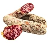 Italienische Salami luftgetrocknet - Salametto classico Cacciatore - Viktor Kofler Salami Spezialität aus Lana/Südtirol im 3er Strang