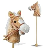 Pink Papaya Steckenpferd Goldy Plüschpferd Sound