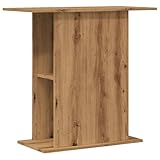 vidaXL Aquariumständer Artisan-Eiche 36x75x72,5 cm Holzwerkstoff, Aquarienschrank, Aquarienunterschrank, Aquarienständer, Aquariumunterschrank