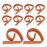 Picknick-Tisch-Clips – ABS-Tischdeckenklammern, bunt, rutschfest, klein, 4,7 x 3,7 x 1,2 cm, tragbare, rutschfeste Clips für Hochzeiten, Essen im Freien, Tischdekoration, 10 Stück
