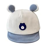 Baby-Baseballmütze – leichte Cartoon-Sonnenkappe für Kleinkinder, für atmungsaktiven Komfort mit niedlichem Stil, Schutz-Kopfbedeckung für Jungen und Mädchen von 6 Monaten bis 3 Jahren