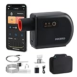 Inkbird Grillgebläse Bluetooth 5.1 und Wi-Fi 2,4 GHz Grillventilator, Automatischer Smoker Grillthermometer mit 4 Sonden Kompatibel mit Big Green Egg, Kamado Joe, Primo, Vision Grill, Akorn Kamado