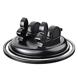 Saumoker Handyhalterung Auto Anti Rutsch Armaturenbrett Phone Holder car Schwenkbarer 360° Klemme Handy Halterung Auto Kfz Handyhalter Autohalterung für iPhone/Samsung/Android Alle Smartphones