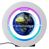 KAIMC Magnetische Schweben Globus Beleuchtet Auto Spin Deko Mit Tiere Sternbildern Led-Licht Erwachsene,Schreibtischdekorationen Globus Spielzeug FüR Kinder Geburtstagsgeschenke FüR Teenager