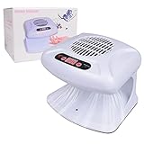 Gegong Air Nail Dryer mit automatischem Sensor, 300 W Timing Air Nail Fan Föhn für beide Hände und Füße, warmer und kühler Windgebläse-Trockner für normalen Nagellack, Zuhause und Salon
