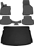 Element 3D Gummimatten & Kofferraummatte Set passend für Toyota Corolla Cross (I) | 2020 - Heute | 100% passgenaue Auto Fußmatten, SUV, Hybrid, robuste Fußmatte Auto, Gummimatten Auto