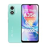 ZTE Blade A35e, Android-Handy，Smartphone ohne Vertrag: 2GB+64GB Speicher, Grün, 5000 mAh Batterie & 6.52' HD+Display