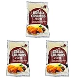 Suki Panko Breadcrumbs (Paniermehl), 230 g (Packung mit 3)