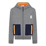 Lego Wear Unisex Jungen Sweatjacke mit Kapuze Hoodie Lwsejoun 700 Strickjacke, 921, 128 EU