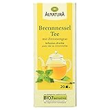 Alnatura Bio Brennessel Tee mit Zitronengras, 20 Beutel, 30 g