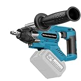 800Nm Akku Schlagschrauber Kompatibel mit Makita 18V Batterie (Ohne Akku), 1/2 Zoll Bürstenloser Schlagschrauber mit Zusatzgriff, LED-Licht, für Autoreifen, Gerüstbau und Automobilmontage