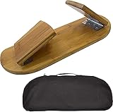 Perfekter Kniehocker, ergonomische Yoga-Bank, Faltbare Meditationsbank, hergestellt aus erneuerbarem Bambus