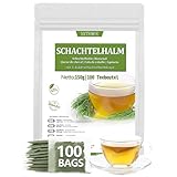 Premium Schachtelhalm 100 Teebeutel,Horsetail Herb 150g hergestellt aus 100 % wildem, natürlichem Schachtelhalmkraut, ohne Zusatzstoffe und ohne Koffein