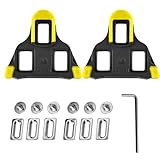 1 Paar Bike Cleats für Shimano SPD Cleats Sl,Fahrrad-Cleats Kompatibel mit Sm-Sh10/Sm-Sh11/Sm-Sh12,Rennrad-Pedalplatten Cleats,Geeignet für Straßenradfahren/Wettkampfradfahren/Radrennen