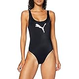 PUMA Damen Swimsuit Badebekleidung, Schwarz, XL EU