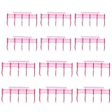 Cabilock 30 Stück Teiliges Hitzeschutz Haare Professionelle Wärmeschutz Klammern für Lockenwickler Salon Perm Isolation Hitzebeständige Haar styling Helfer Geeignet für Friseure und