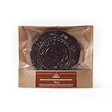 Zeremonieller Kakao aus Ecuador 195 g - Rohkakao Block - Rohkakao Zeremonie - Keto Trinkschokolade - Schokolade ohne Zucker - Spirituell Kakao - Kakaobohnen - Medaillons (3x65 g)