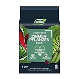 Westland Zimmerpflanzen Erde, 8 l – Erde mit Tongranulat für EIN gesundes Wachstum, Blumenerde für eine ideale Wasser- und Nährstoffverteilung