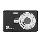 Digitalkamera 16-Fach Zoom, 50 MP Fotos 4K-Videokamera mit Fülllicht für Anfänger, Erleben Sie Fotografie mit Selfie-Modus, Anti-Shake, mit (32GB)