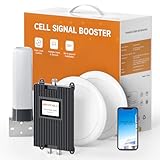 ANYCALL Mobilfunk Signalverstärker für Große Bereiche, 5G 4G LTE GSM Repeater für Band 1,3,7,8,20, Empfangsverstärker Handy für E-Plus O2 T-Mobile Vodafone, Duale Verstärker Duale Innenantennen