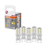 Osram Star PIN LED-Lampe für G9-Sockel, klares Glas,Warmweiß (2700K), 320 Lumen, Ersatz für herkömmliche 30W-Leuchtmittel, nicht dimmbar, 5-er Pack