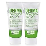 Derma Health - Derma Protection Zinc 20 Zinkoxid beruhigende und schützende Creme (20%) - 200 ml - x2