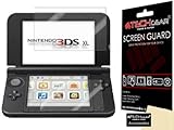 TECHGEAR Displayschutz für Nintendo 3DS XL 2014 - Ultra Klare Schutzfolie für Nintendo 3DS XL [Oben + Unten] - mit Reinigungstuch + Applikationskarte