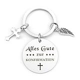 Diulinep Taufe Geschenk,Christliche Geschenke,Taufgeschenk,Taufgeschenk Mädchen,Taufgeschenke Für Mädchen,Geschenke Zur Taufe,Taufkette Mädchen,Geburtsgeschenk Mädchen,Deko Taufe,Glücksbringer Mann,
