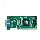 Orivin 8 MB 32-Bit-PCI-VGA-Grafikkarte, Low-Profile-Grafikkarte, Multi-Display-Computerzubehör Für Desktop-PC, Kompatibel Mit ATI Rage XL
