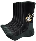 PULIOU Merino Socken Thermosocken Herren Damen Wandersocken Dicke Merinowolle Outdoor Trekkingsocken Anti-Blasen Arbeitssocken Wintersocken,3 Paar