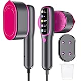 Reise Steamer Dampfglätter, 2-in-1 Bügeleisen Dampf für Alle Stoffe, 1200W 15s Schnelles Aufheizen, 110ml Wassertank Konstante Dampfleistung 20g/min, Tragbarer Dampfbügeleisen für Reisen Zuhause Büro