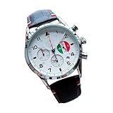 Herren Uhr Mechanisch - Herrenuhr Edelstahl Gewächshausuhr | Lederband wasserdichte Armbanduhr für Geburtstag Urlaub Geschenk Anlass und elegantes Uhrwerk mit dauerhafter Präzisions-Bewegung für b