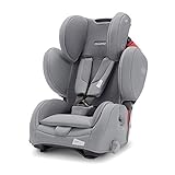 Recaro Kids, Young Sport Hero Kindersitz, Auto Kindersitz (9-36 kg), Gruppe 1-2-3, Komfort und Sicherheit, Universeller Einbau, Verstellbar, Patent Hero Sicherheitssystem, Prime Silent Grey