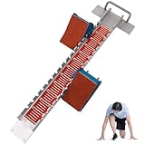 Lauf-Startblöcke mit verstellbaren Pedalen und klarer Skala, Sprinterblöcke aus Aluminiumlegierung für Indoor/Outdoor-Tracks