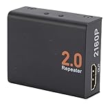 Tosuny HDMI Extender 30 M, 4K 60 Hz HDMI 2.0 Repeater mit 18 Gbit/s Bandbreite, Unterstützt Ultra HD Video und 32 Kanal Audio, Plug and Play für Heimkino, Konferenzraum, Gaming Setup