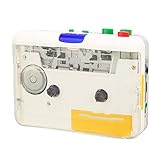 SPYMINNPOO USB -Kassette Zum MP3 -Konverter -Player Player mit Einem 3,5 -mm -Anschluss für den Laptop -CD -Autor, Leichte Wiederaufladbare Kassetten -Player -Licht für Musikliebhaber