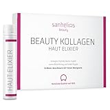Sanhelios Beauty Kollagen HAUT-ELIXIER – Anti Aging zum Trinken* - der Testsieger - 7 Trinkampullen - 2500 mg Premium-Kollagen-Peptide + Biotin, Kupfer & Vitamin C, Blütenhonig & Gelée Royale