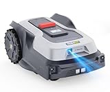 RoboUP T600 Mähroboter ohne Begrenzungsdraht 2025 Version, RTK+KI Version Rasenmäher Roboter mit unbegrenzten Mähzonen
