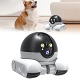 Bot Camera Bot Pro 360° View Bot Robot 1080p Wi Fi Mobile Pet Cameras Lens with App Control Night Mobile Phone Remote Control for Pet/Elde Spiele Für 4 Jähriges Mädchen (Black, One Size)